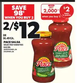 Loblaws PACE SALSA, 642ML offer