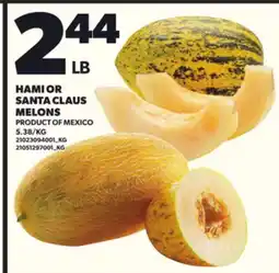 Loblaws HAMI OR SANTA CLAUS MELONS offer