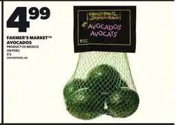 Loblaws FARMER'S MARKET AVOCADOS 5'S offer