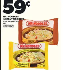 Loblaws MR. NOODLES INSTANT NOODLES, 85 G offer