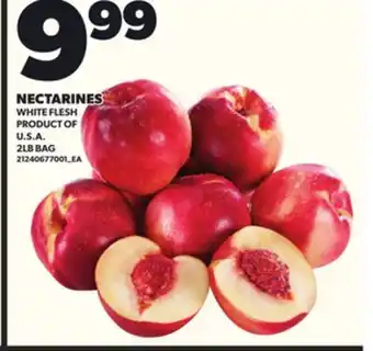Loblaws NECTARINES, 2LB BAG offer