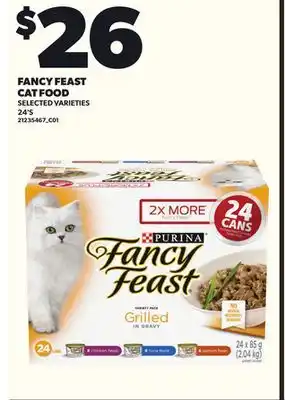 Loblaws FANCY FEAST CAT FOOD, 24'S offer