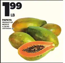 Loblaws PAPAYA offer