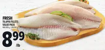 Metro FRESH TILAPIA FILLETS offer