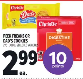 Metro PEEK FREANS OR DAD'S COOKIES offer