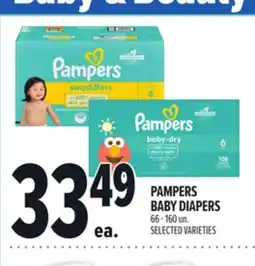Metro PAMPERS BABY DIAPERS offer