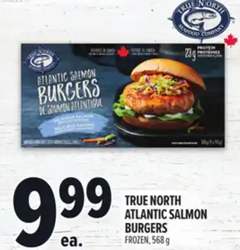 Metro TRUE NORTH ATLANTIC SALMON BURGERS offer