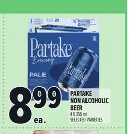 Metro PARTAKE NON ALCOHOLIC BEER offer