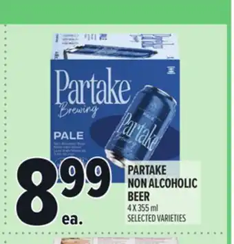 Metro PARTAKE NON ALCOHOLIC BEER offer