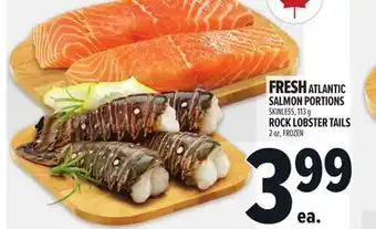 Metro FRESH ATLANTIC SALMON PORTIONS offer