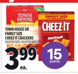 Metro TOWN HOUSE OR FAMILY SIZE CHEEZ-IT CRACKERS offer