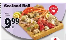 Metro SEAFOOD BOIL offer