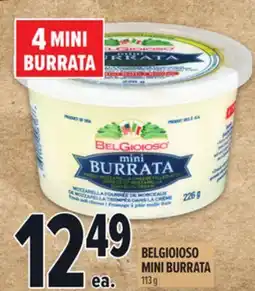 Metro BELGIOIOSO MINI BURRATA offer