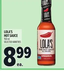 Metro LOLA'S HOT SAUCE offer