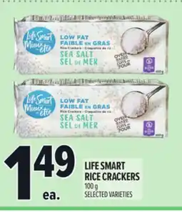 Metro LIFE SMART RICE CRACKERS offer