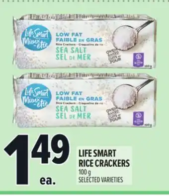 Metro LIFE SMART RICE CRACKERS offer