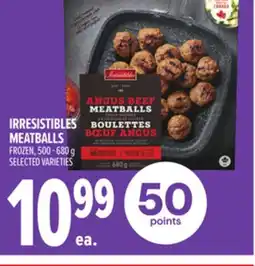 Metro IRRESISTIBLES MEATBALLS offer