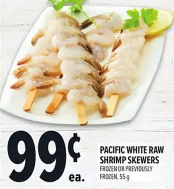 Metro PACIFIC WHITE RAW SHRIMP SKEWERS offer