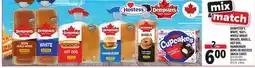 Metro DEMPSTER'S WHITE, 100% WHOLE WHEAT BREADS, BAGELS, HOT DOG, HAMBURGER BUNS OR HOSTESS SNACK CAKES offer