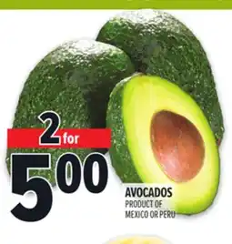 Metro AVOCADOS offer