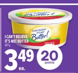 Metro I CAN'T BELIEVE IT'S NOT BUTTER offer
