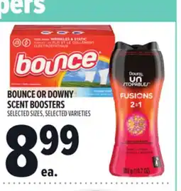 Metro BOUNCE OR DOWNY SCENT BOOSTERS offer