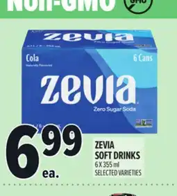 Metro ZEVIA SOFT DRINKS offer