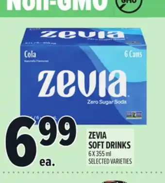 Metro ZEVIA SOFT DRINKS offer
