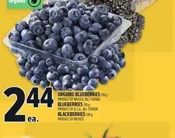Metro ORGANIC BLUEBERRIES offer