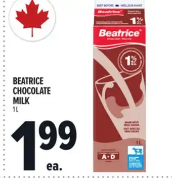 Metro BEATRICE CHOCOLATE MILK offer