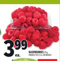 Metro RASPBERRIES offer