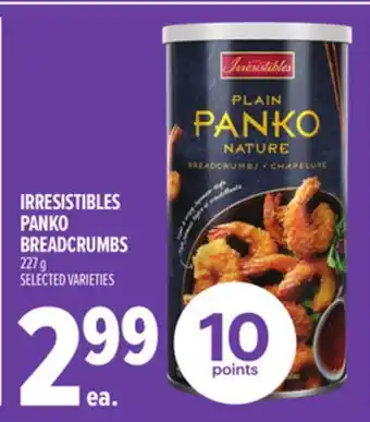 Metro IRRESISTIBLES PANKO BREADCRUMBS offer