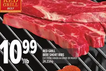 Metro RED GRILL BEEF SHORT RIBS offer