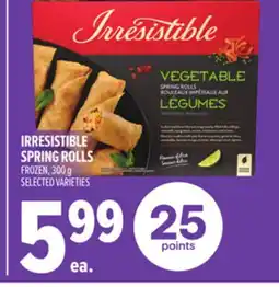 Metro IRRESISTIBLE SPRING ROLLS offer