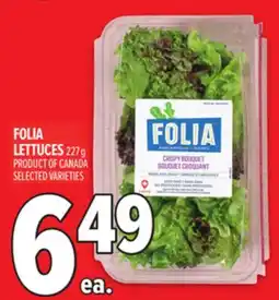 Metro FOLIA LETTUCES offer