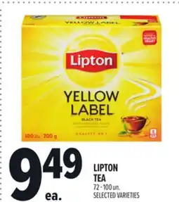 Metro LIPTON TEA offer