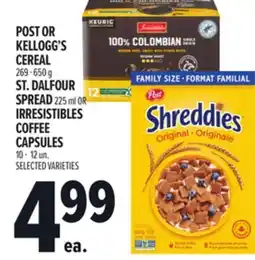 Metro POST OR KELLOGG'S CEREAL offer