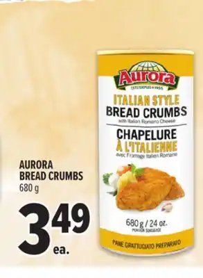 Metro AURORA BREAD CRUMBS offer
