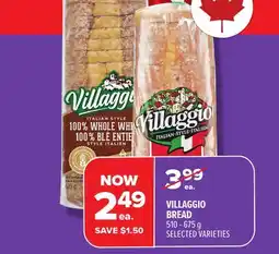 Metro VILLAGGIO BREAD offer