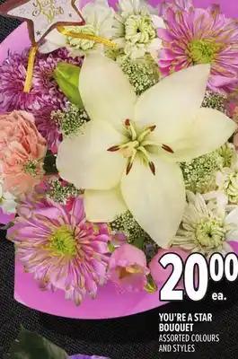 Metro YOU'RE A STAR BOUQUET offer