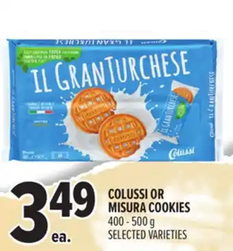 Metro COLUSSI OR MISURA COOKIES offer
