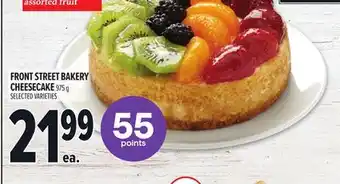 Metro FRONT STREET BAKERY CHEESECAKE offer