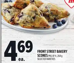 Metro FRONT STREET BAKERY SCONES offer