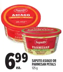 Metro SAPUTO ASIAGO OR PARMESAN PETALS offer