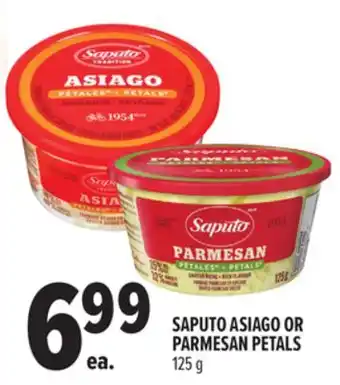 Metro SAPUTO ASIAGO OR PARMESAN PETALS offer