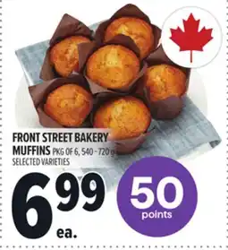Metro FRONT STREET BAKERY MUFFINS offer