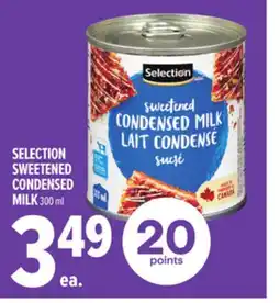 Metro SELECTION SWEETENED CONDENSED MILK offer