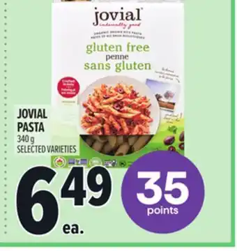 Metro JOVIAL PASTA offer