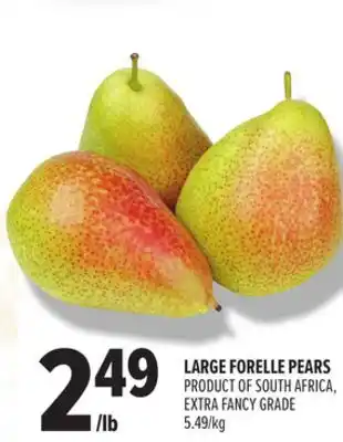 Metro LARGE FORELLE PEARS offer