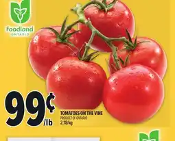 Metro TOMATOES ON THE VINE offer